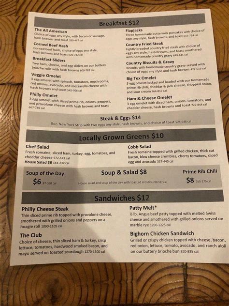bighorn cafe laughlin menu Bighorn Cafe: Just plain good - See 153 traveler reviews, 37 candid photos, and great deals for Laughlin, NV, at Tripadvisor